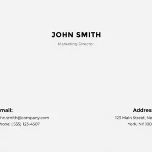 Business Card Design